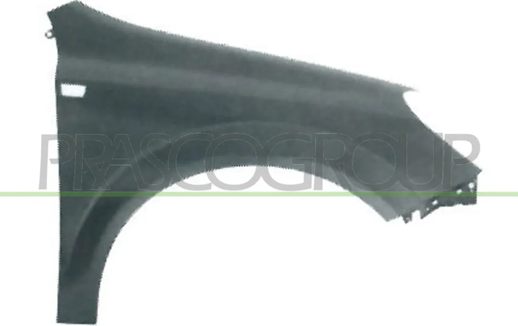 Aile de carrosserie avant droite pour Astra H - Pièce neuve PRASCO OP410