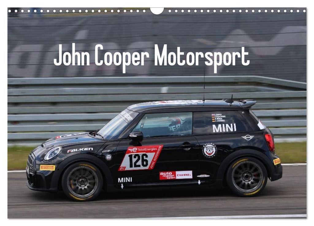 John Cooper Motorsport (Wandkalender 2027 DIN A3 quer), CALVENDO Monatskalender