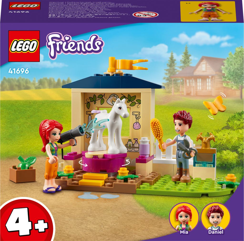 LEGO 41696 Friends Ponypflege, Pferdestall mit Pferd-Figur Produktbild 12