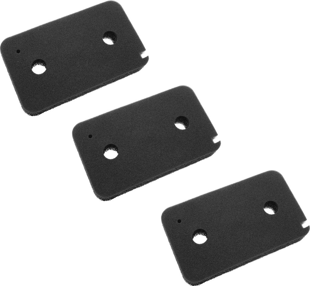 vhbw 3x Schaumfilter Ersatz für Miele 9499230 für Wäschetrockner