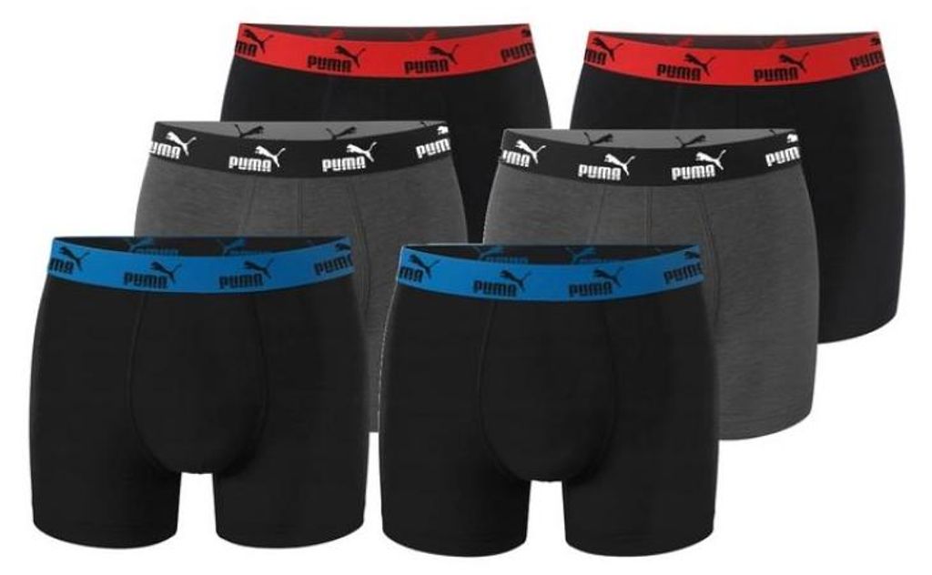Puma pánské boxerky, balení 6 kusů, velikost M, model Obrázek produktu 