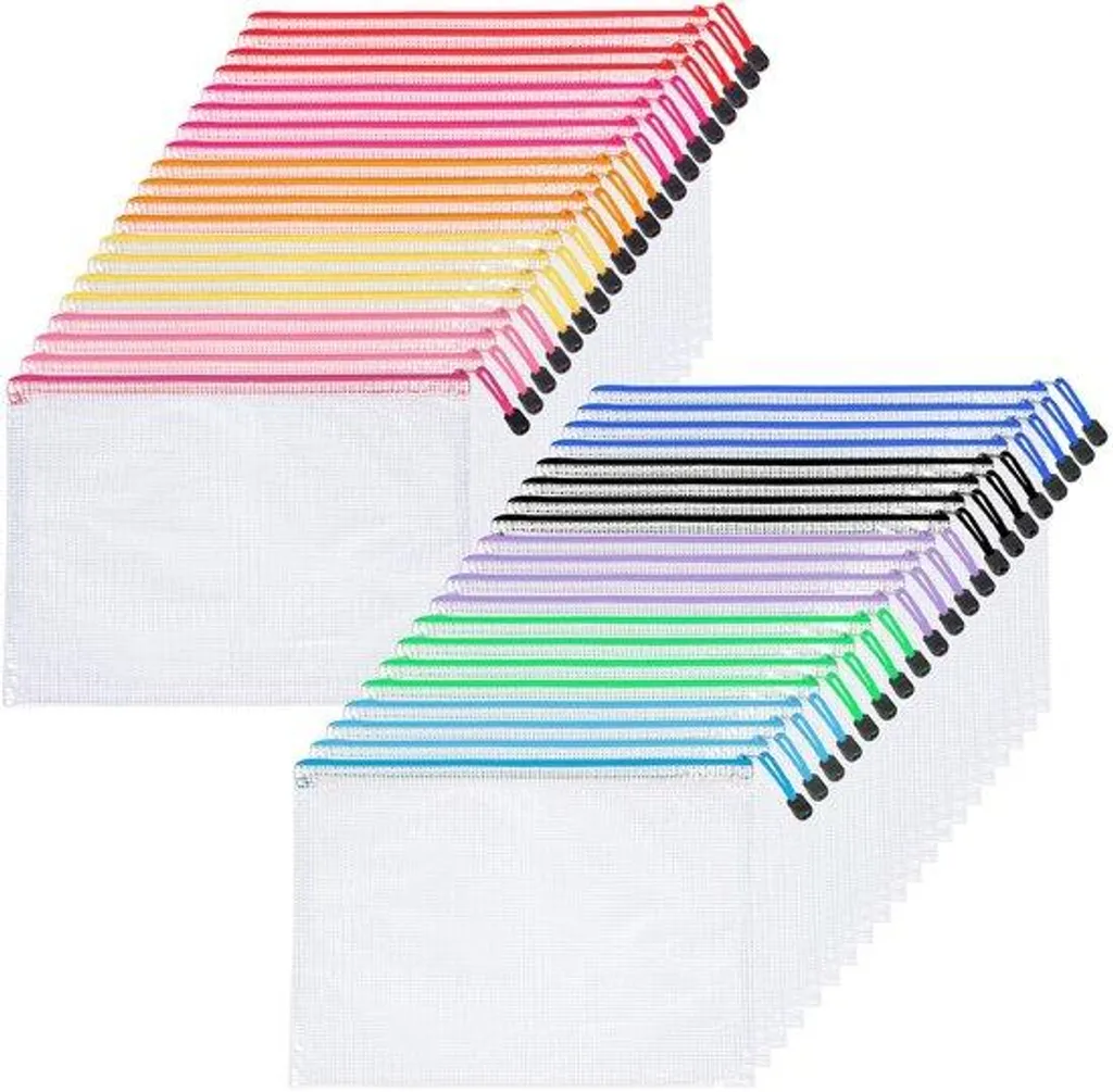 Pochettes zippées A4 pour protéger vos factures et documents de l'eau