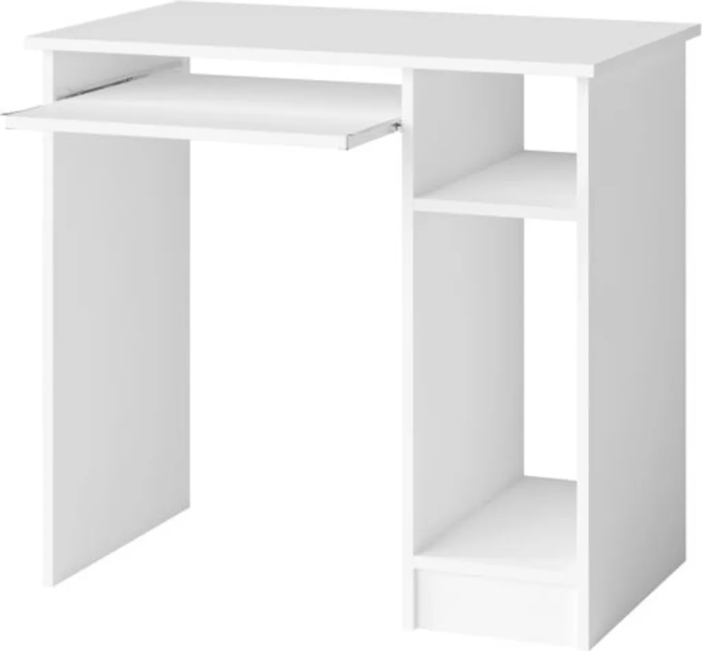 Scrivania PC BANDERA MINI Bianca 60cm - Tavolo Computer Salvaspazio