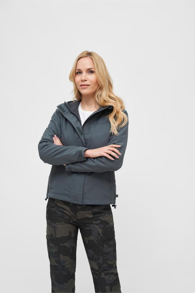 Brandit BD33113 | Ladies Windbreaker Frontzip Innentasche - Farbe: Anthracite - Größe: XS