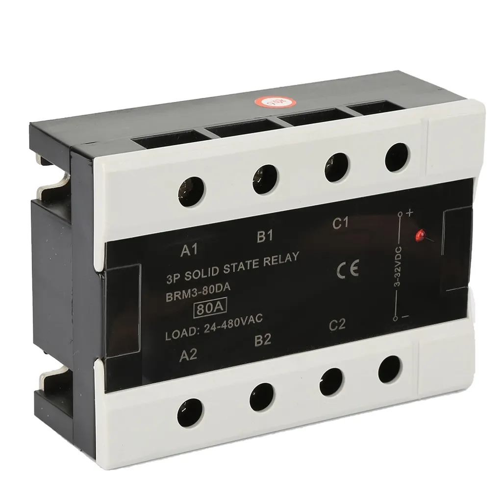 Relais statique 40A BRM3-40DA composant électronique triphasé - 2