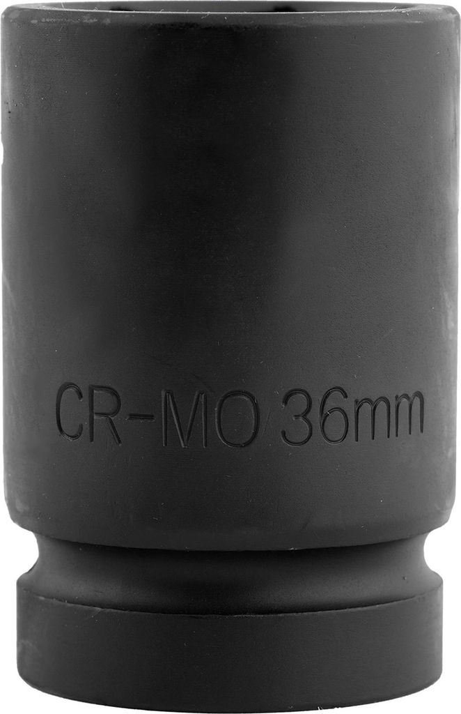 1-Zoll-Druckluft-Steckschlüssel, verstärkt, Vierkant-Sechskant, 80 mm Länge, H36