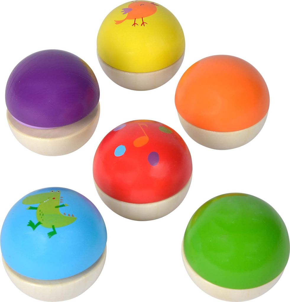 EH Musik Boule en bois avec son Image du produit 