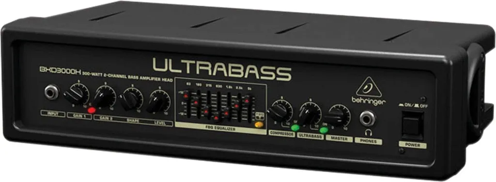 Behringer BXD3000H Amplificateur Basse compact pour un son sans larsen