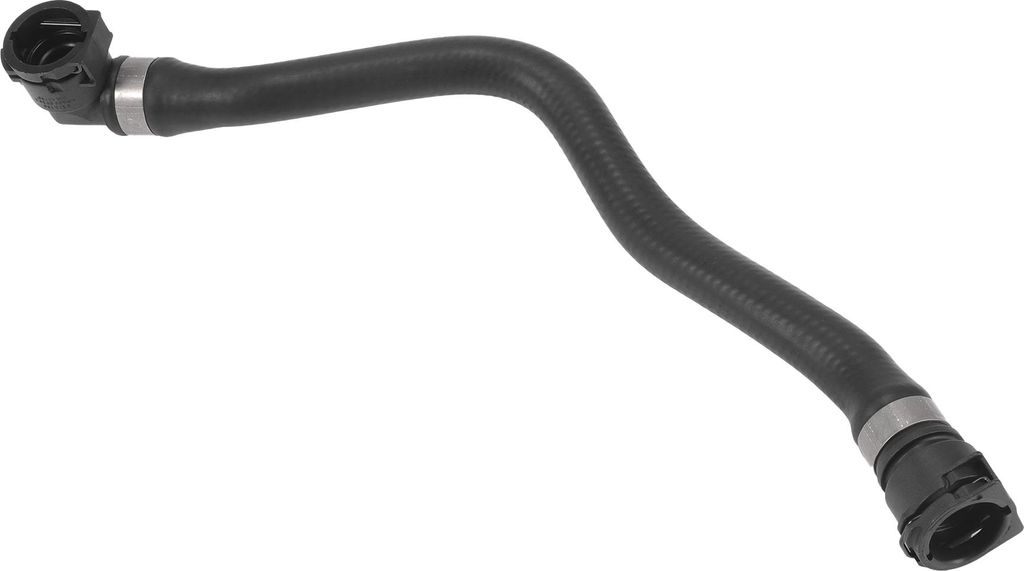 HVAC Heizungsschlauch Nr. 64219329646 Kühlerkühlwasserrücklaufschlauch für BMW 330e 2.0L 2016-2018 Gummi Schwarz.