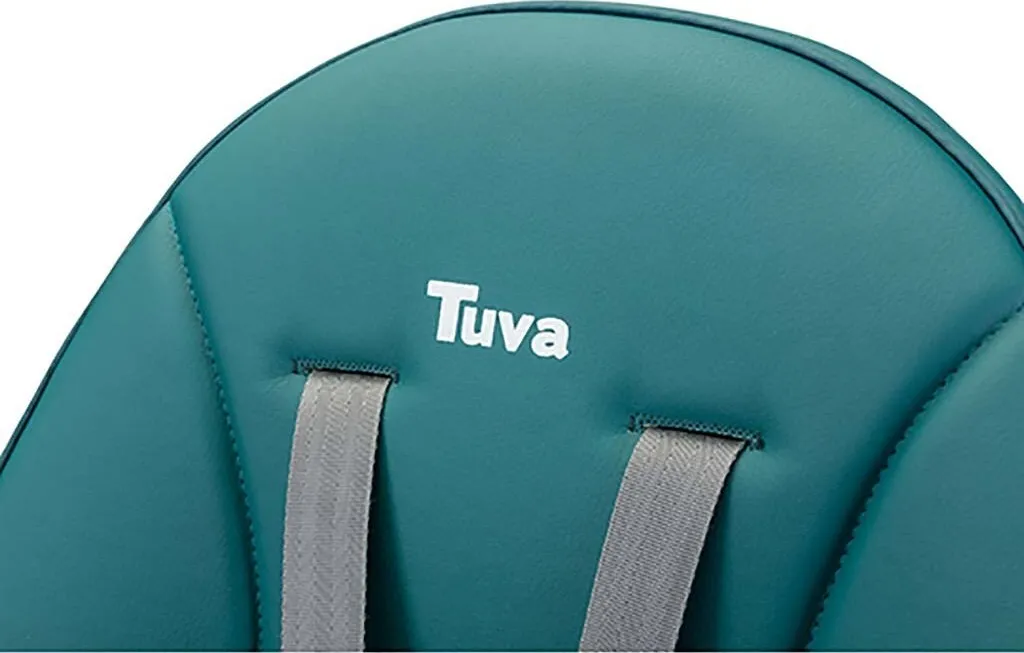 Seggiolone Design Scandinavo Caretero Tuva Verde Scuro 2in1 - 9