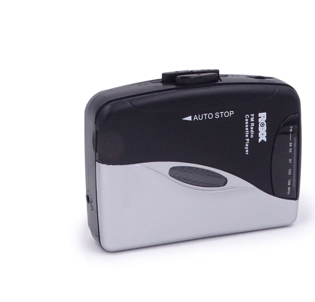 ROXX Kassettendeck PCP 300, schwarz/silber Produktbild 3