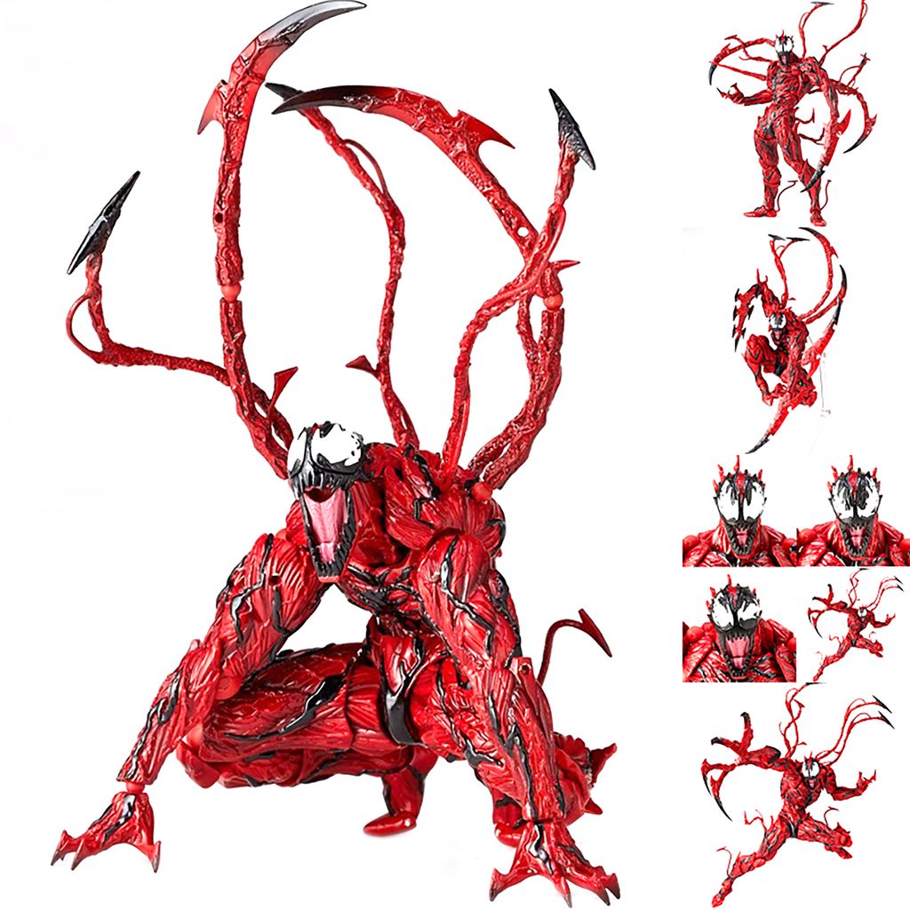 Marvel Carnage Red Venom Spider-Man Edward Brock Actionfigur Spielzeug Kinder 