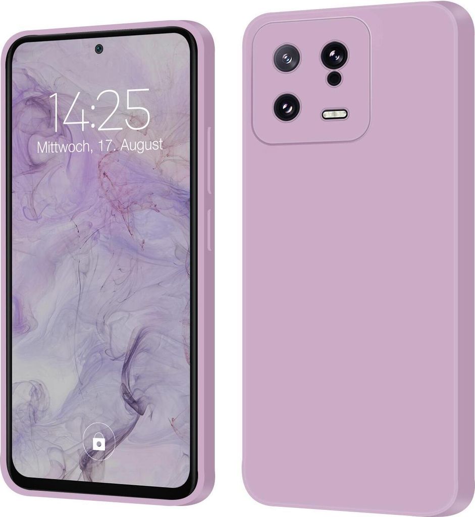 A product shot showing a phone case from two angles.