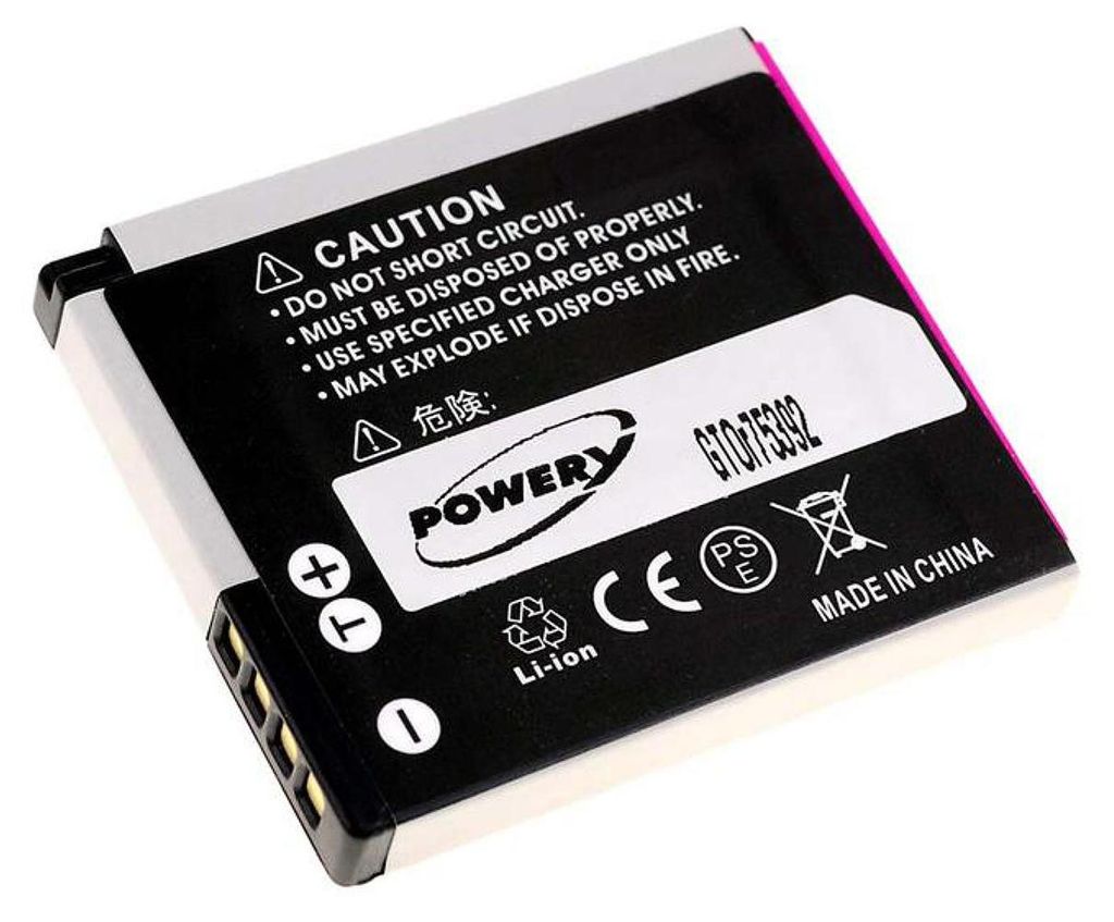 Batterie pour Panasonic Lumix DMC-FS35 série Image du produit 