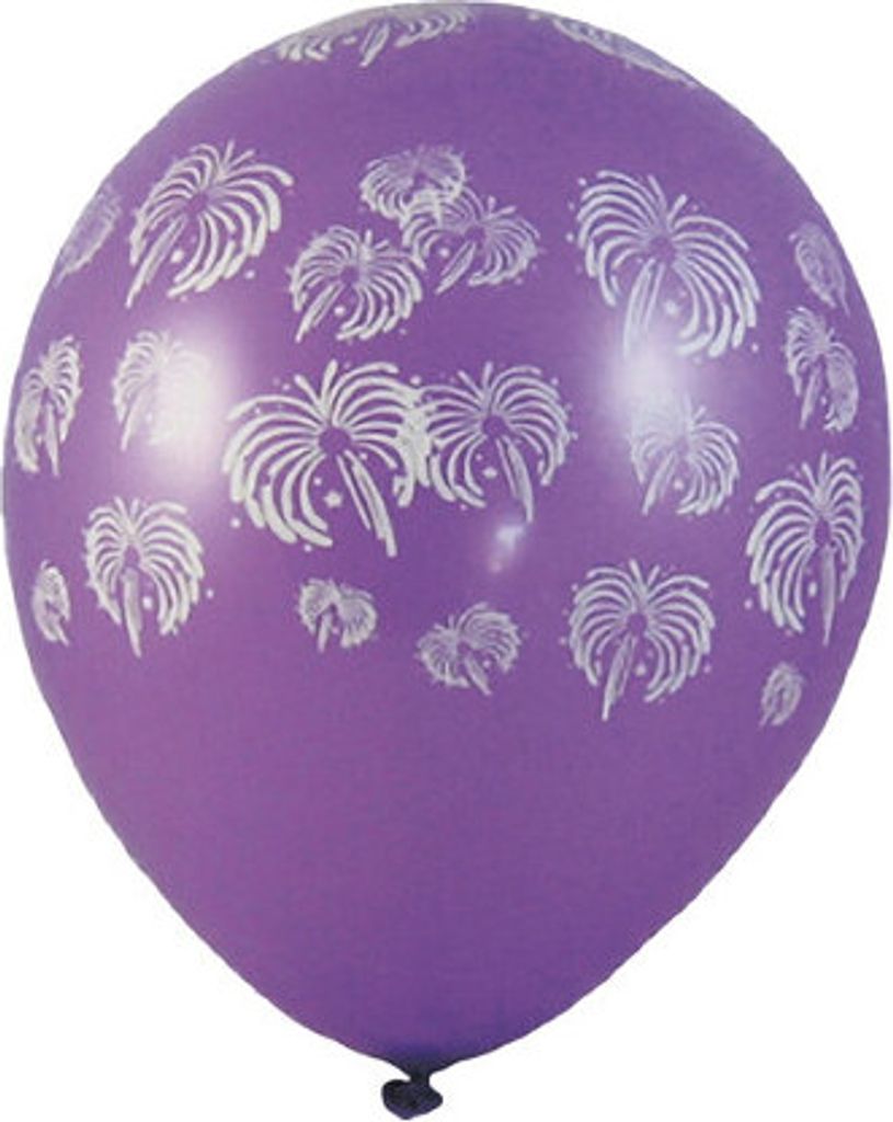 50x Luftballons 'Feuerwerk' Ø 300 mm Größe 'L'