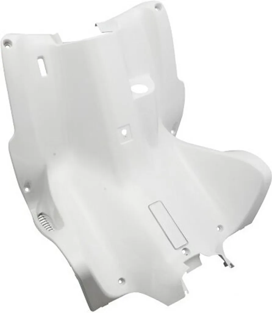 Tablier intérieur blanc TNT pour Yamaha Aerox et MBK Nitro avec cache