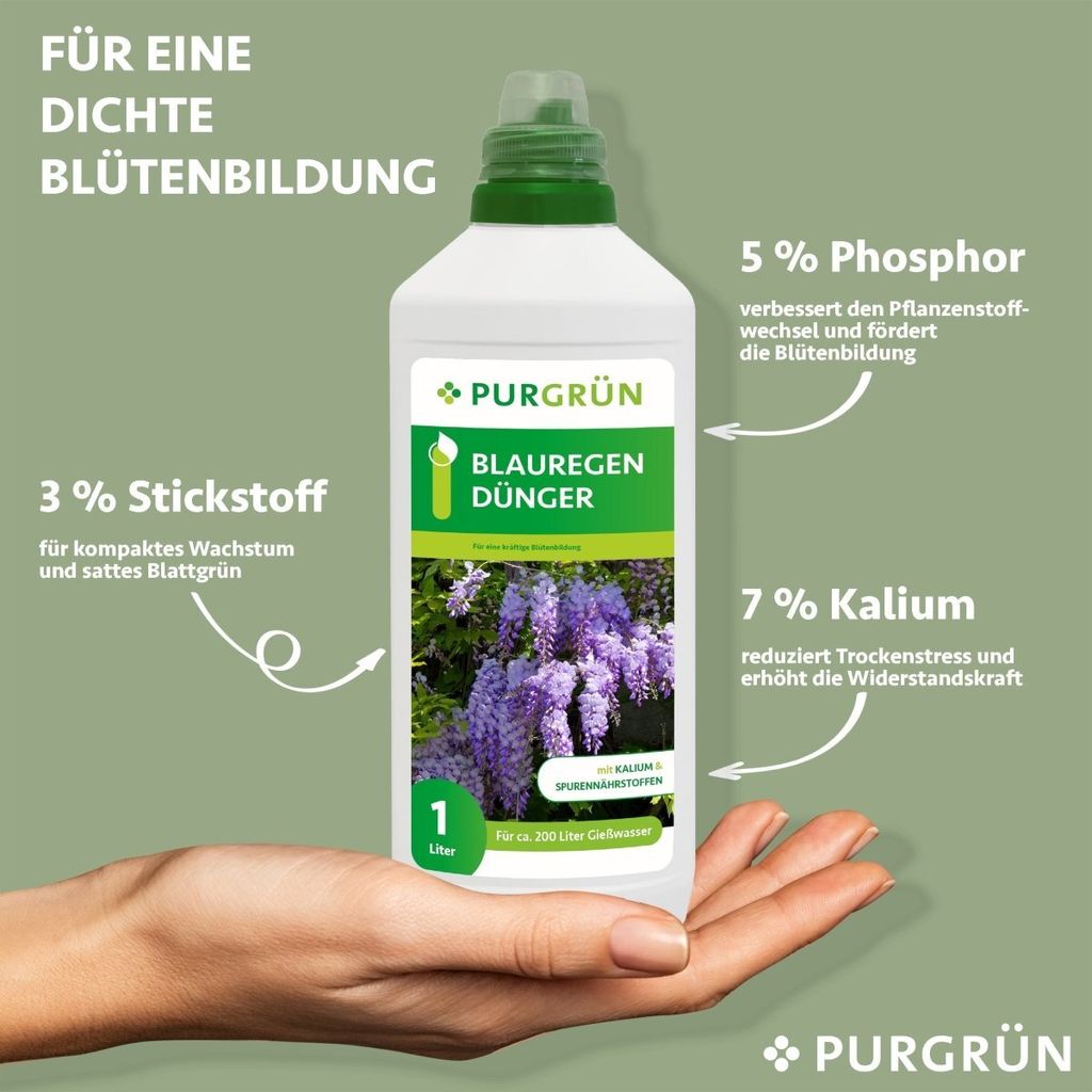 Purgrün BlauregenDünger 1 Liter Kaufland.de