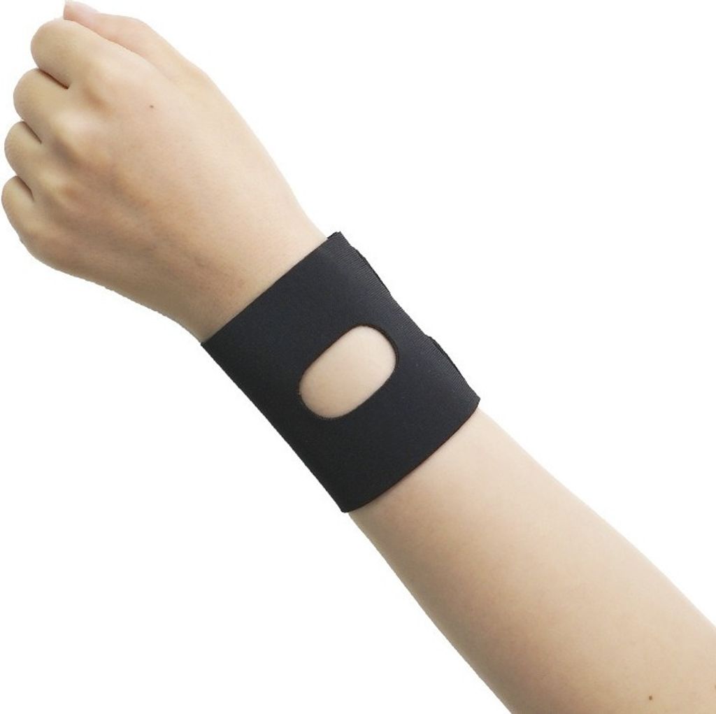 INF Sport Handgelenkstütze für Fitness und Verletzungsheilung Schwarz S