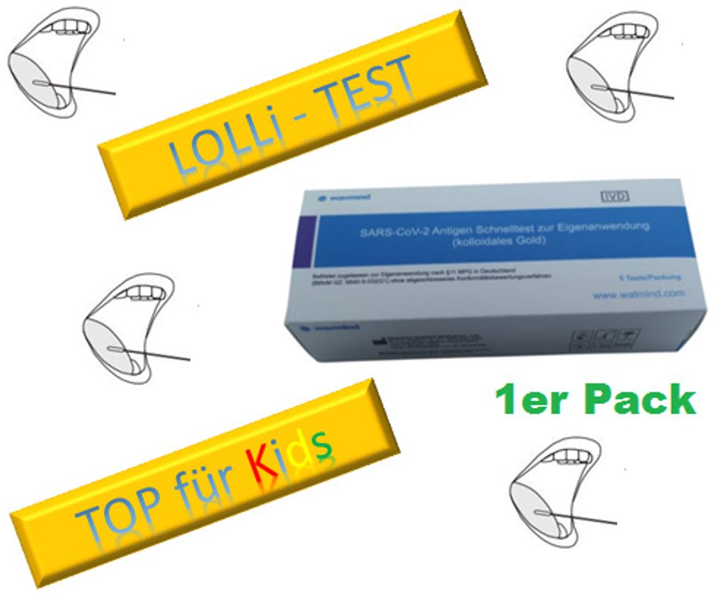 5x WATMIND LOLLI TEST Watmind SARS COV2 Kaufland.de