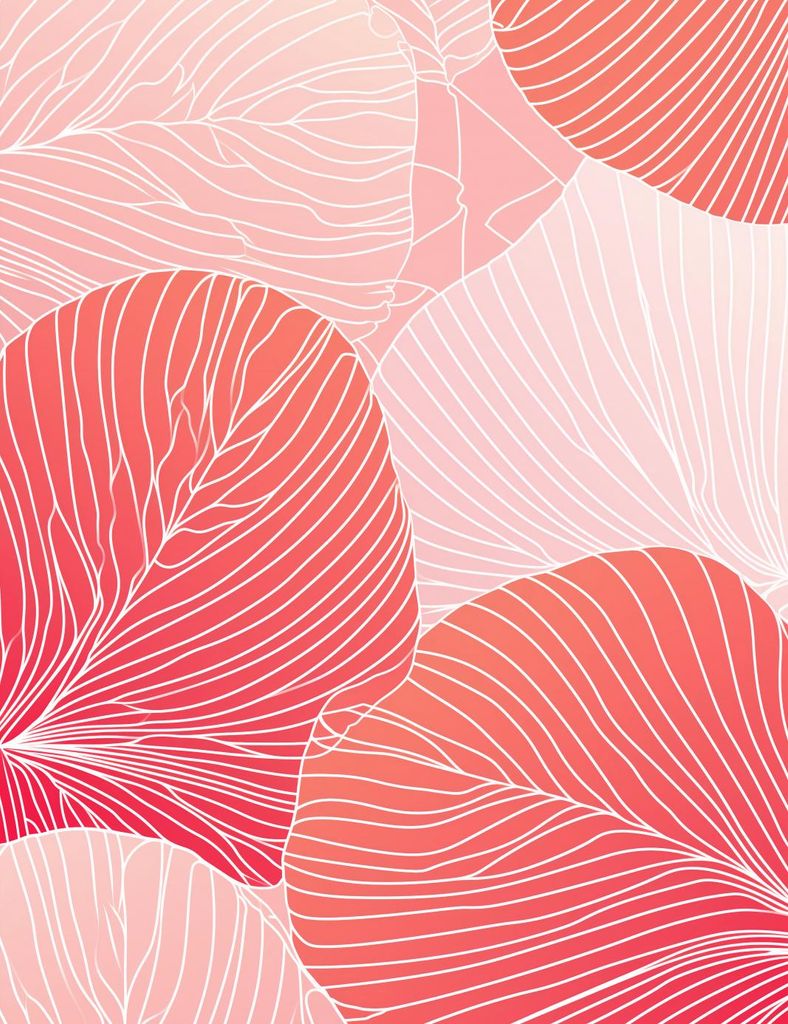 Plakat 50x65cm Korallen Garten