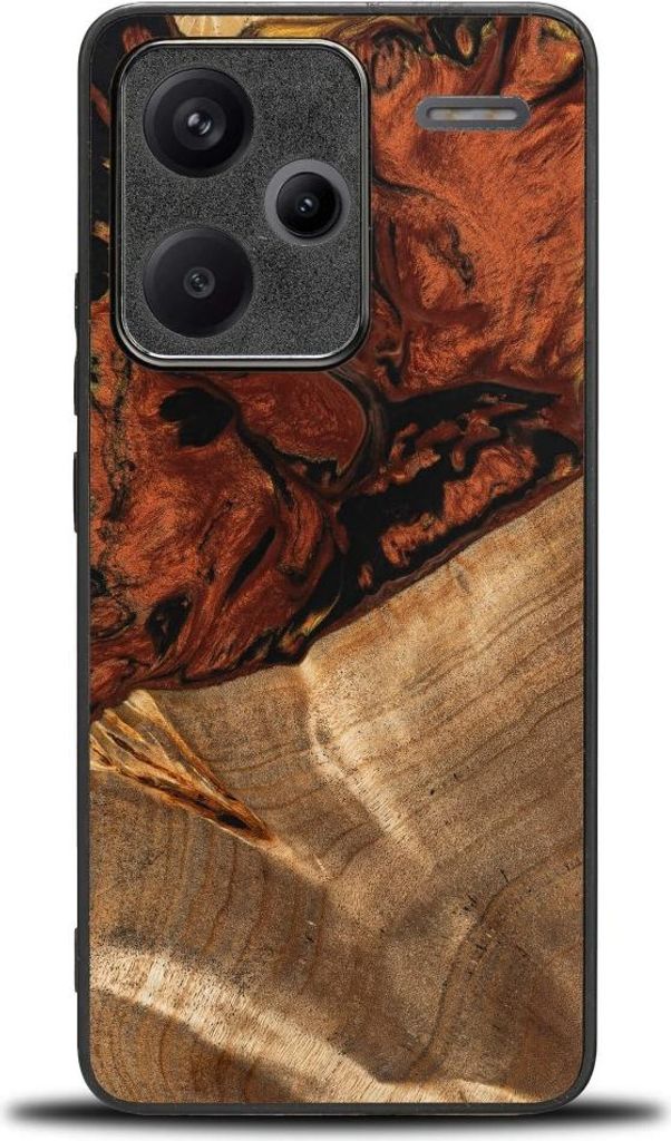 Bewood Einzigartige Hülle für Xiaomi Redmi Note 13 Pro Plus 5G - 4 Elemente - Feuer