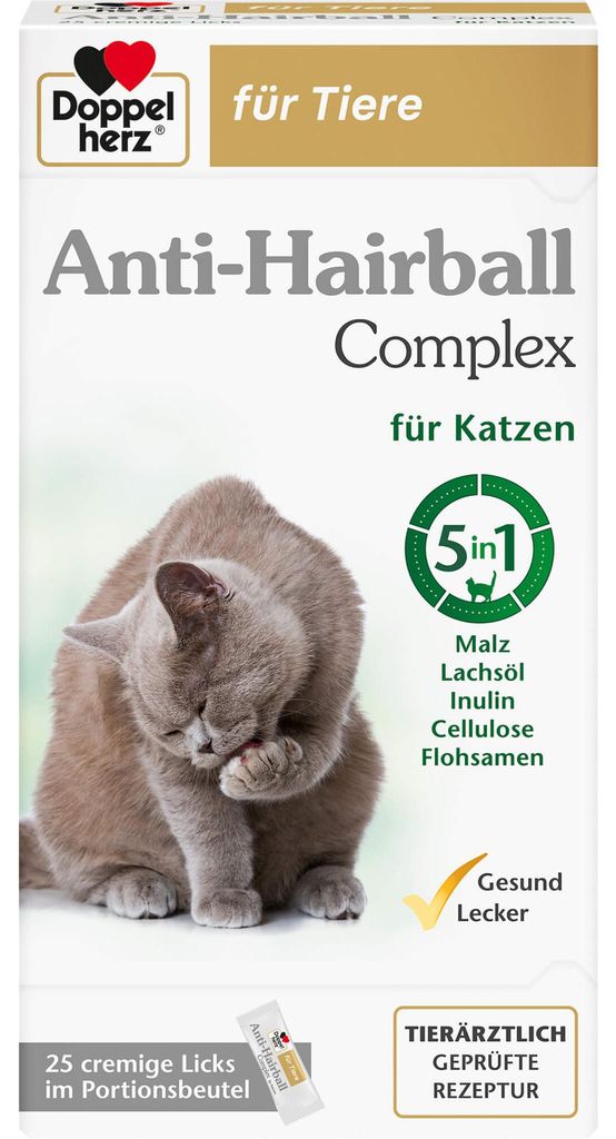 Doppelherz for Animals Komplex proti chlupům pro kočky Obrázek produktu 