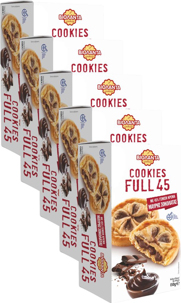 Cookies gefüllte Kekse mit 45% dunkler Schokolade 750g aus Produktbild 