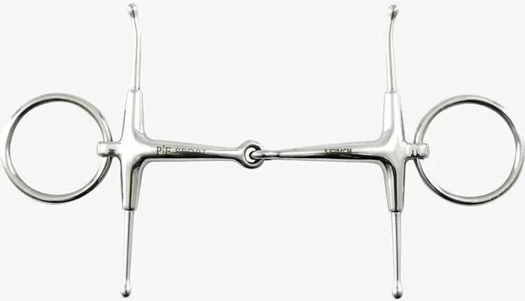 Mors Premier Equine Fulmer Snaffle Argent 12,5 cm - Inox de Qualité