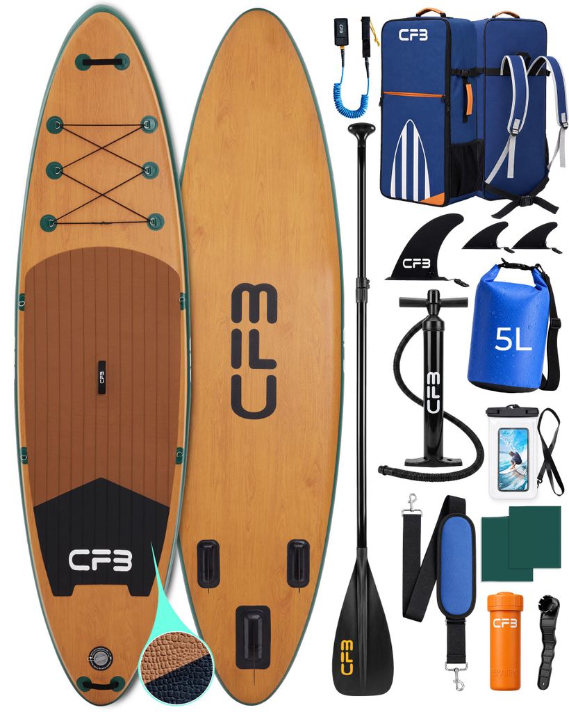 Stand Up Paddle Board, 320x84x15 cm, MB. bis 160 kg, extra Produktbild 