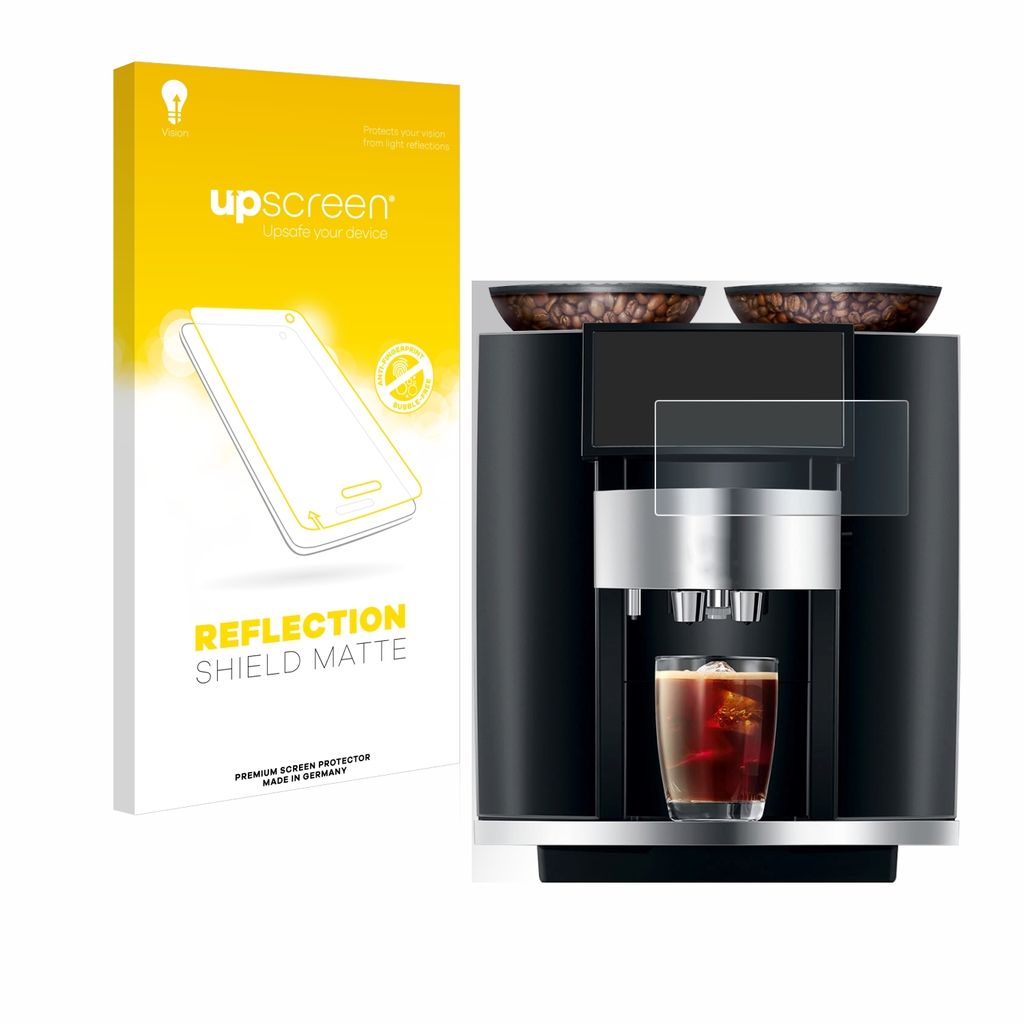 upscreen Schutzfolie für Jura Giga 10 Displayschutz Displayschutzfolie Folie Matt Entspiegelungsfolie