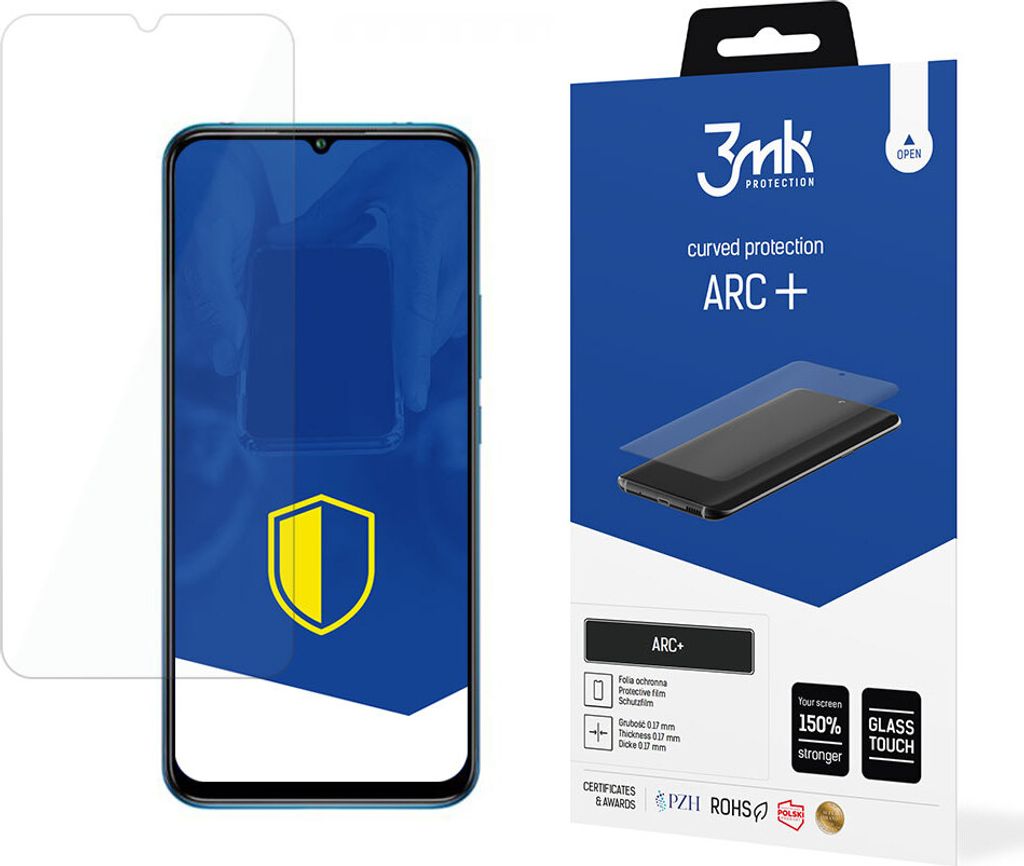 3mk Display Schutzfolie ARC+ für Xiaomi Mi 10 Lite 5G 0,17mm Self-Heal