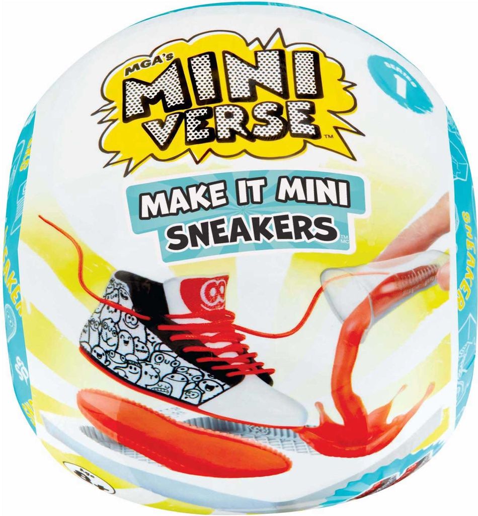 MGA's Miniverse - Make It Mini Sneakers (sortovaný tovar) Obrázok produktu 