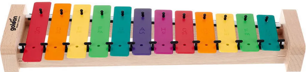 Xylophone métal soprano Goldon 11 notes pour école et maison - 2