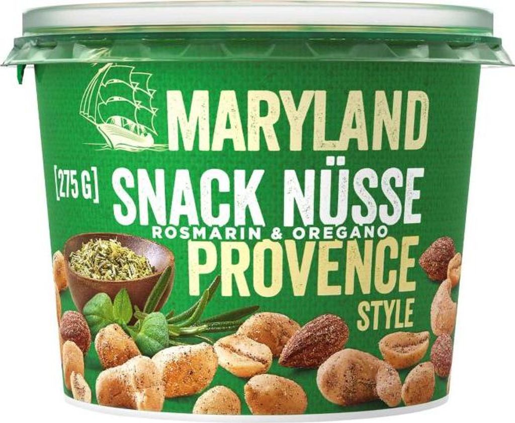 MARYLAND KH90368, Snack mixes, Mandel, Cashew, Erdnuss, 275 Produktbild 