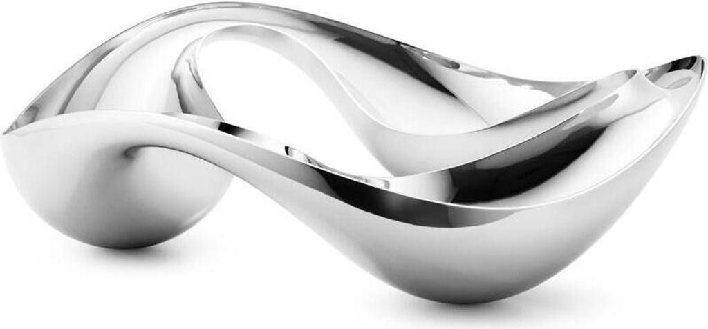 Georg Jensen COBRA TRIPLE SNACK BOWL STAINLESS STEEL 10019106