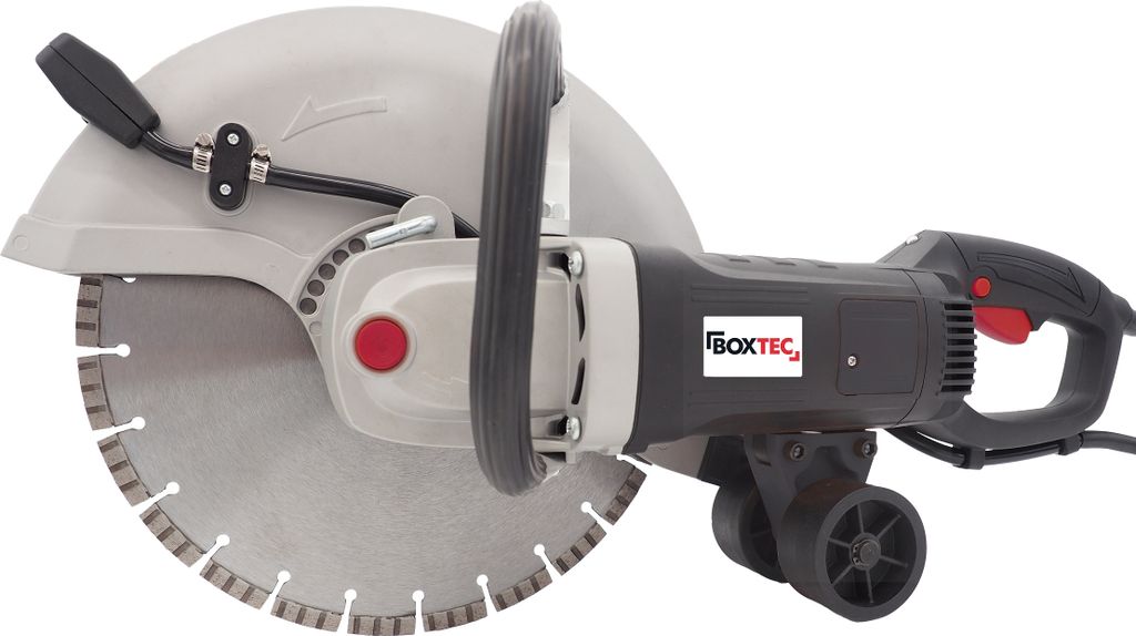 BOXTEC Betonsäge Trennschleifer Trennsäge 2800W für Scheiben Ø 350mm, Variante:2800 W - Ø 350mm - ohne Scheibe