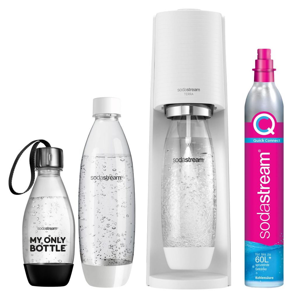 SodaStream Wassersprudler Terra Vorteilspack inkl. 3 Produktbild 