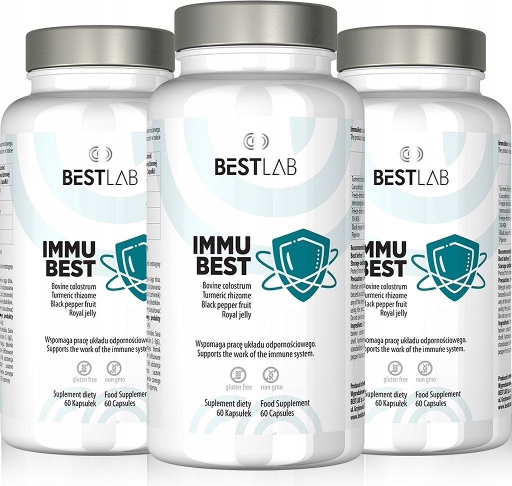 3X Immubest - Bestlab Nahrungsergänzungsmittel Produktbild 