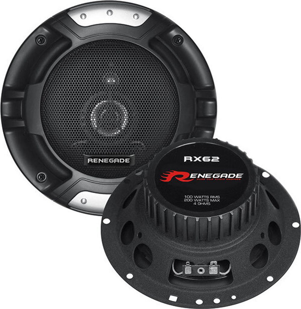 Renegade RX-6.2C 16,5cm 2-Wege Auto Lautsprecher 200W Produktbild 