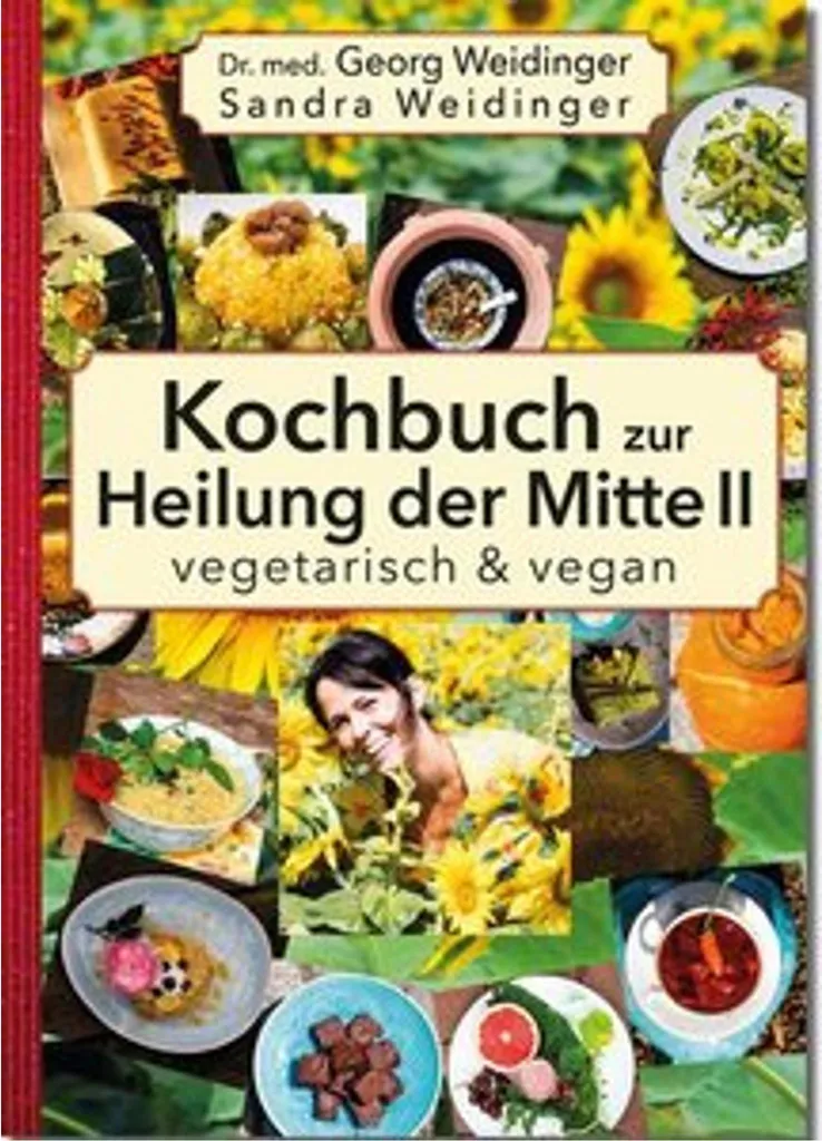 Livre de recettes saines Heilung der Mitte II pour votre santé