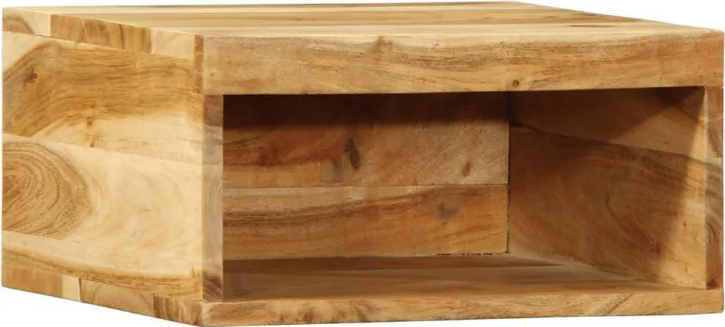 Parete TV 40x30x19 cm in legno massiccio di acacia