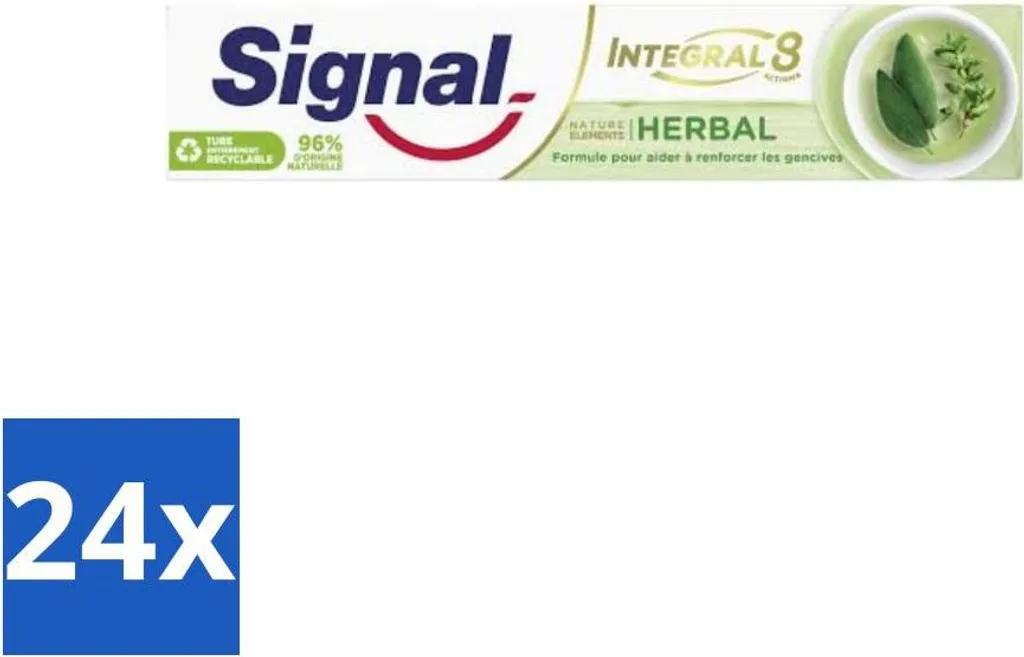 Stock 24x Signal Integral 8 Erbe Naturali 75ml - Massima Convenienza