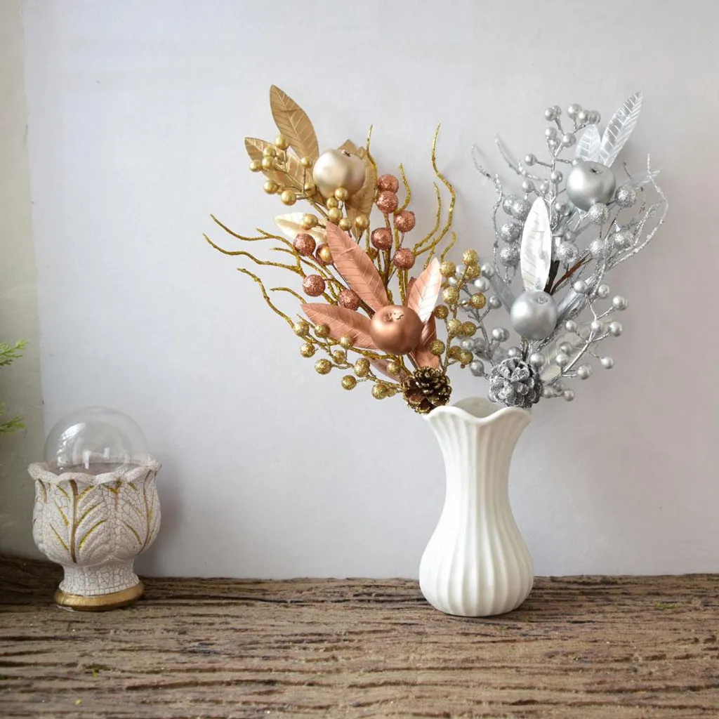 Tavola Decorativa di Lusso con Bacche | Esclusivo Centrotavola Deco