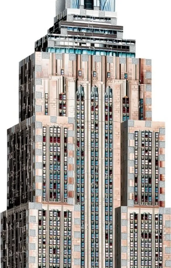 Empire State Building 3D - Puzzle avec Éclairage LED et Finitions Premium - 8