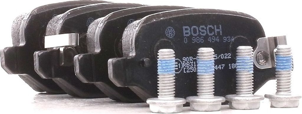 BOSCH Bremsbeläge Satz Hinten für FIAT 500L (351, 352) 0 Produktbild 