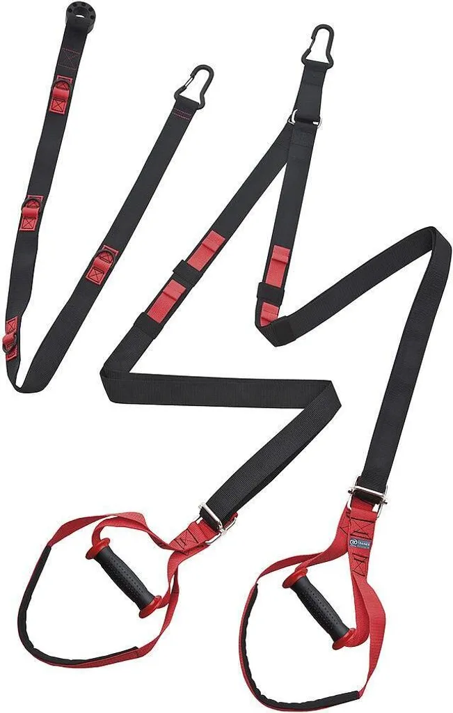 Sangle d'Entraînement Suspension Fitness Mad Pro RD1399 Noir/Rouge
