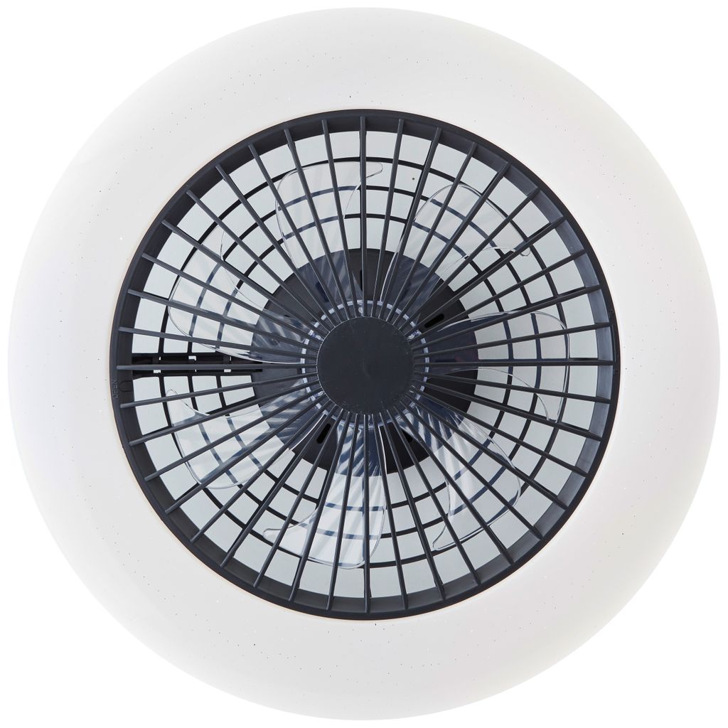 BRILLIANT LED stropné svietidlo s ventilátorom SALERNO | Ø Obrázok produktu 