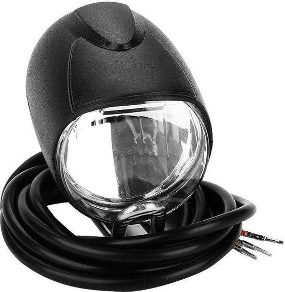Akustischer Warngeber für E-Bike, universell, 2-in-1 LED-Licht