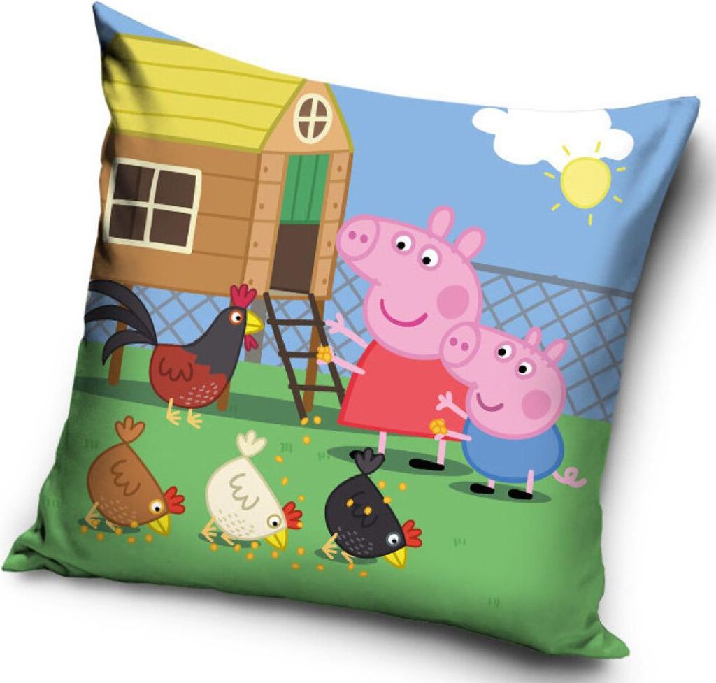 PHU CARBOTEX Carbotex Peppa Pig Dekokissen Pillow PP235024 40x40 cm