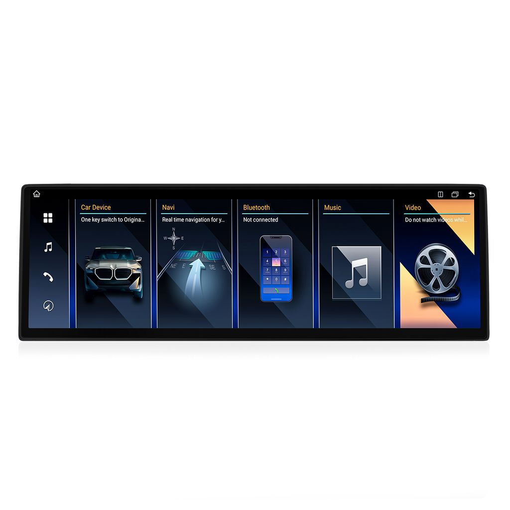 8+128GB Carplay Bluetooth für BMW 5er F10 NBT 518i 520i 523i 528i 535i 550i 2013-2017 Navi GPS Android Display